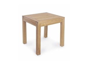 8006881123120 - Quadratischer Couchtisch aus Teakholz 50X50