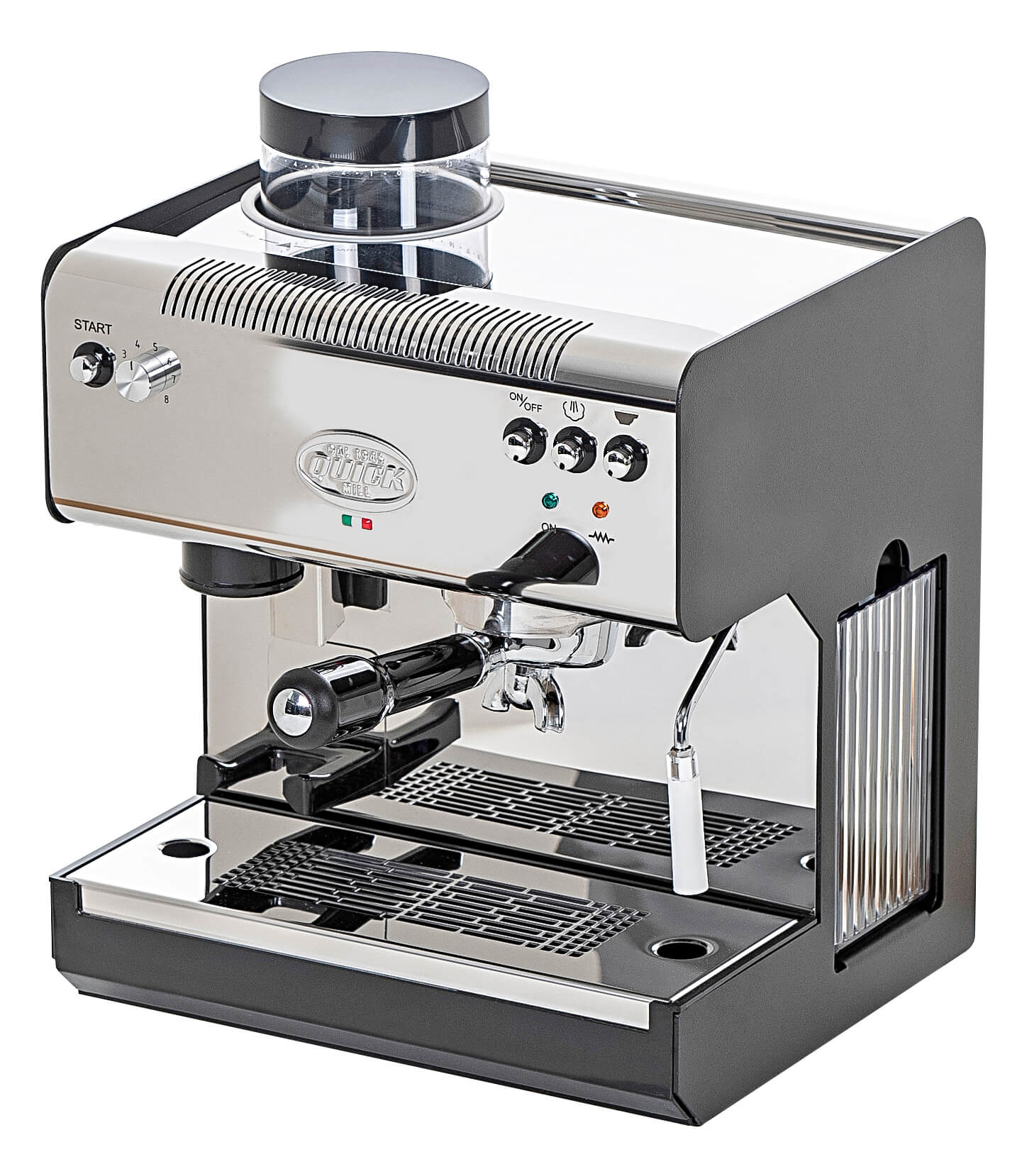 8007062028357 - Superiore Modell 02835 Espressomaschine mit Kaffeemühle