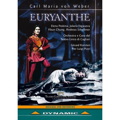 8007144334086 - Weber Euryanthe - Elena Prokina Jolana Fogasova Gérard Korsten (DVD)