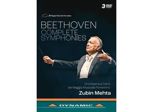 8007144379506 - Beethoven Sämtliche Sinfonien - Mehta Orchestra del Maggio Musicale Fiorentino (DVD)