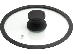 8007163266931 - Deckel PINTINOX Pinti Pro schwarz (transparent edelstahlfarben schwarz) Ø28cm Glas Edelstahl Kunststoff Deckel Topfdeckel mit Kunsttoffknaupf spülmaschinengeeignet 8007163266931 - Deckel PINTINOX Pinti Pro schwarz (transparent edelstahlfarben schwarz) Ø28cm Glas Edelstahl Kunststoff Deckel Topfdeckel mit Kunsttoffknaupf spülmaschinengeeignet
