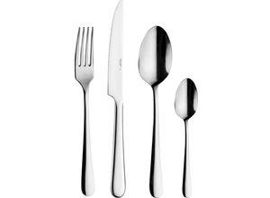 8007163279979 - Besteck-Set PINTINOX EAT Essbesteck-Sets Gr 24 tlg silberfarben (edelstahlfarben) in moderner und zeitloser Formgebung