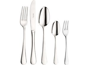 8007163295085 - Besteck-Set PINTINOX Stresa Essbesteck-Sets Gr 30 tlg silberfarben (edelstahlfarben) Besteckgarnituren