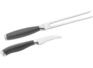 8007163301472 - Messer-Set PINTINOX Coltelli Professional Kochmesser-Sets schwarz (edelstahlfarben schwarz) Küchenmesser-Sets ( Brotmesse Gemüsemesser) Edelstahl spülmaschinengeeignet