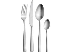 8007163327359 - Besteck-Set PINTINOX VILLA SATIN Essbesteck-Sets Gr 24 tlg silberfarben (edelstahlfarben) in moderner und zeitloser Formgebung