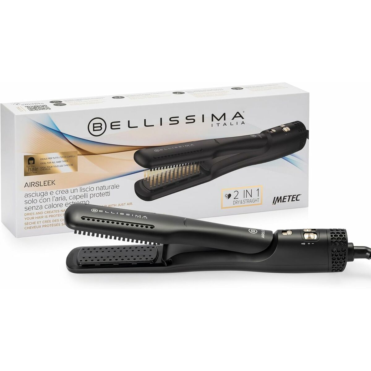 8007403119676 - Curling Tongs Bellissima AIRSLEEK2EN1