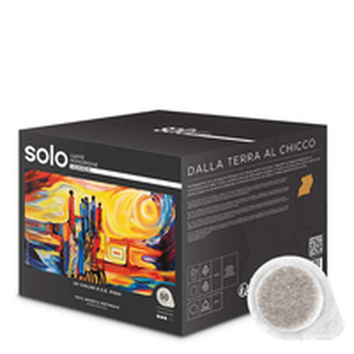 8007411805165 - Kaffeekapseln mit Etui POLTI SOLO UGANDA (50 Stück)