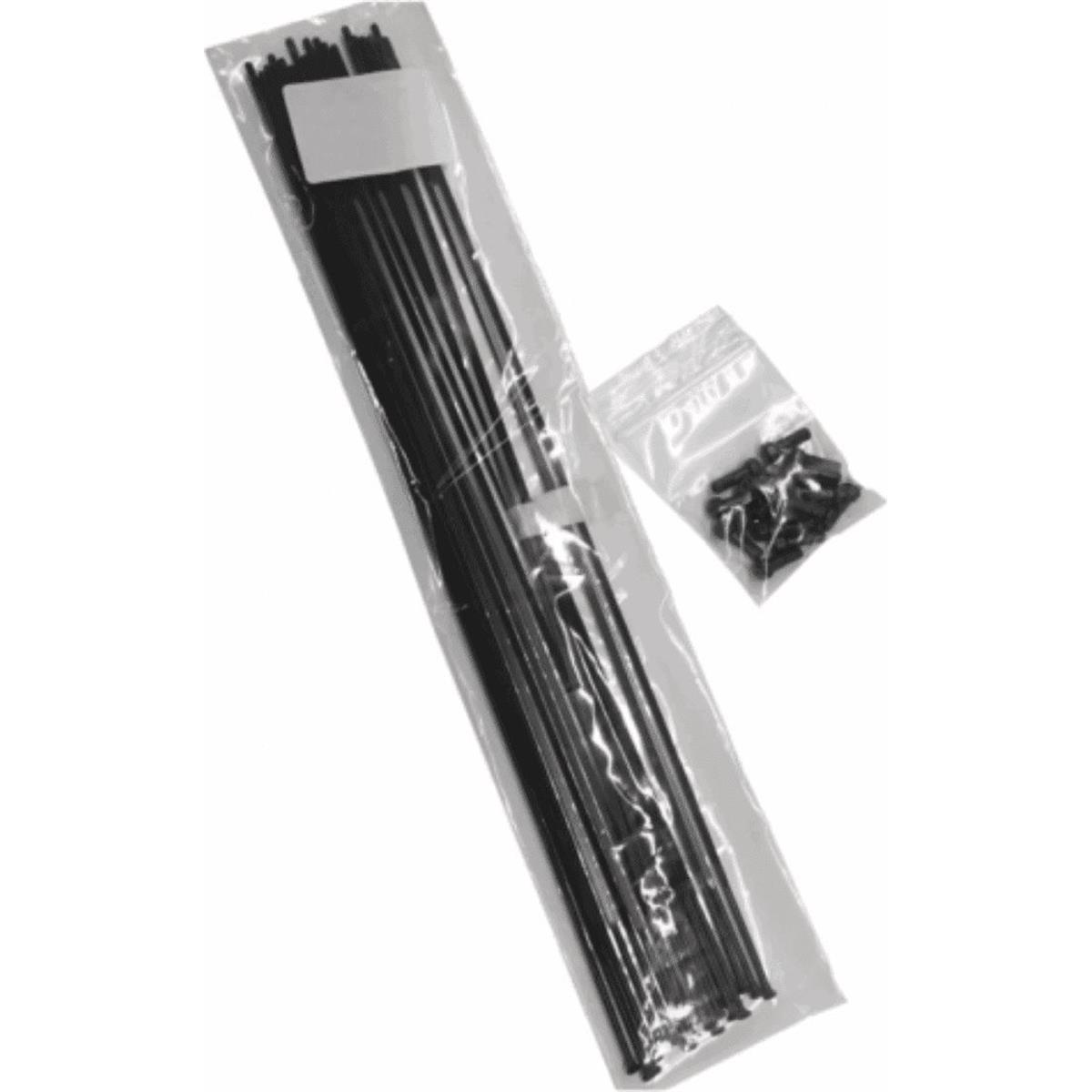 8007480000089 - Metron 55 SL Speichenkit für Clincher- und Tubularräder mit hochwertigen Nippeln