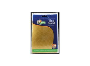 8007827199353 - Tico - Packung mit 10 Blatt goldfarbenen Satin-Etiketten 48x18 mm