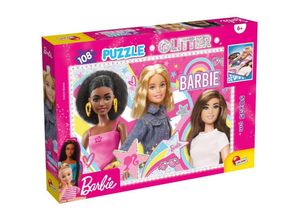 8008324081196 - BARBIE GLITTER PUZZLE 108- BEST FRIEND FOREVER!