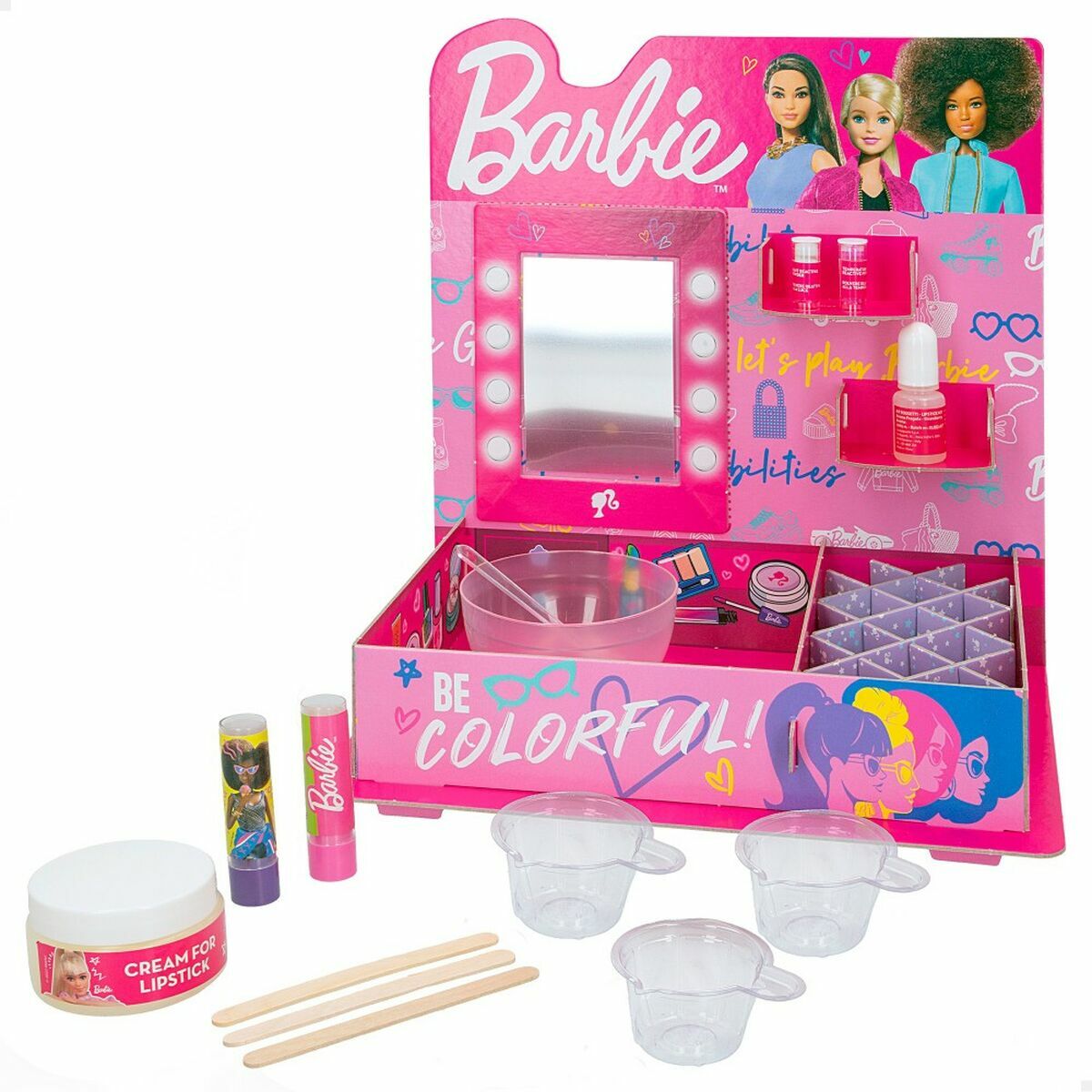 8008324088638 - Schminkset Barbie 15 Stücke Lippenstift 8008324088638 - Schminkset Barbie 15 Stücke Lippenstift