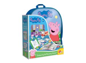 8008324095841 - Lisciani 95841 - Peppa Wutz Mal- und Zeichenschule mit Rucksack Malbuch zeichnen malen Zeichenset