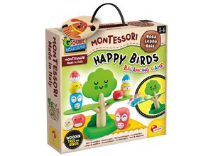 8008324105397 - Lisciani 105397 - Geschicklichkeitsspiel - Montessori Happy Birds Gleichgewichtsspiel Balance