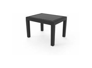 8009271092105 - Ipae-progarden Spa - Jack Beistelltisch Kunststoff Rechteck 59x46x40cm Garten Außen Lounge Balkon