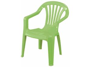 8009271462250 - - Kindersessel limegreen Vollkunststoff Monoblock stapelbar