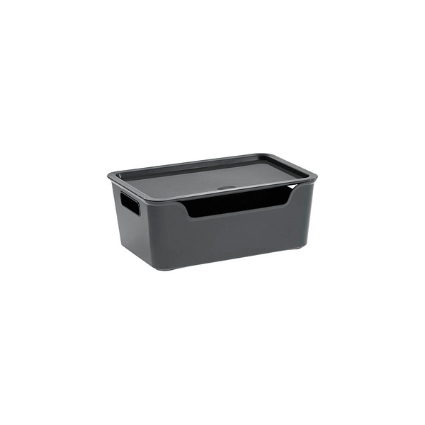 8009404266960 - Aufbewahrungsbox Bella 2345300061 außen 18x28x11cm Polypropylen grau 8009404266960 Cep