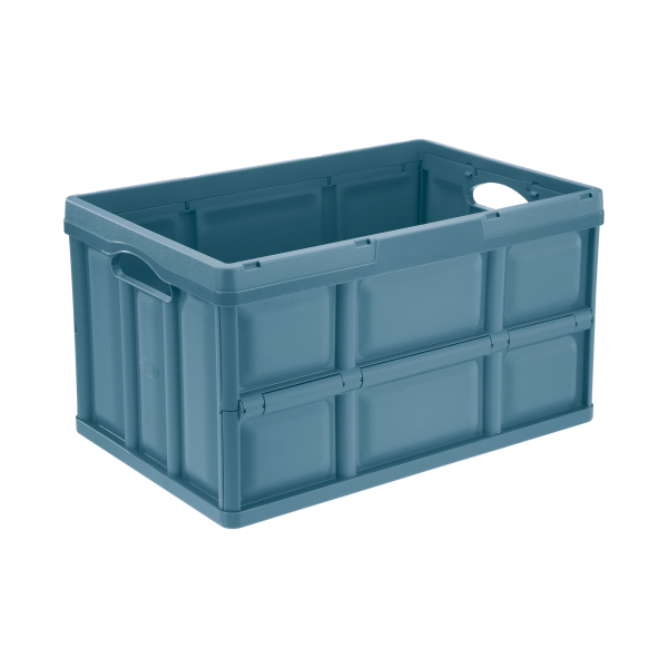 8009404275559 - Klappbox Ursus 8031749704 46 Liter außen 530x360x295mm Kunststoff schieferblau 8009404275559 Tontarelli