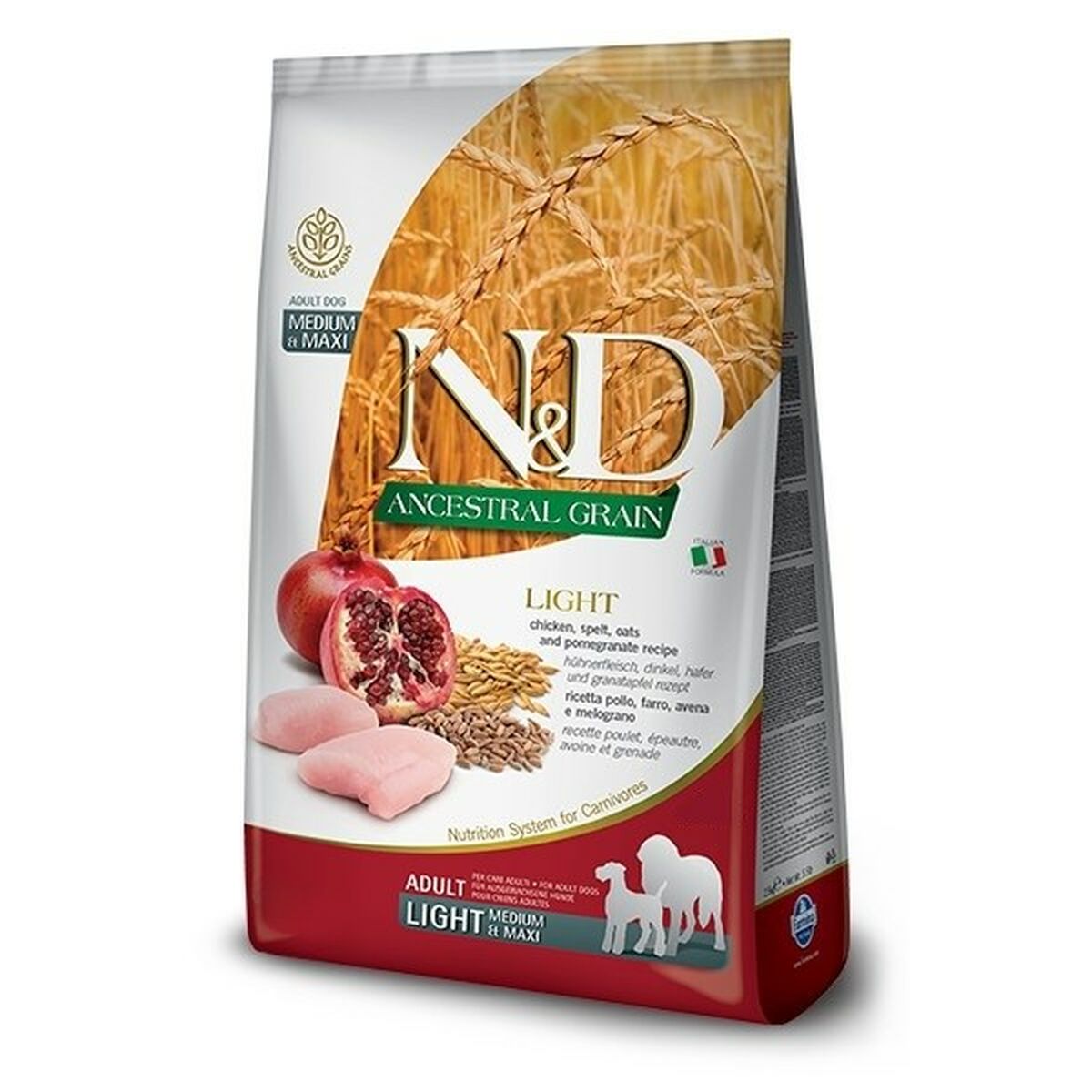 8010276030511 - Futter N&D Erwachsener Granatapfel Huhn 12 kg