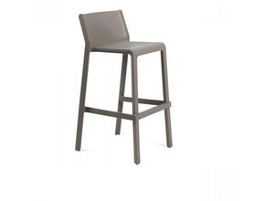 8010352350106 - Stück 2 Trill Hocker Gartenmöbel für Bar und Restaurant aus Polypropylen-Glasfaser -Taubengrau   Trill Stool