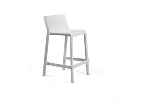 8010352353008 - Stück 2 Trill Hocker Gartenmöbel für Bar und Restaurant aus Polypropylen-Glasfaser -Weiss   Trill Stool Mini