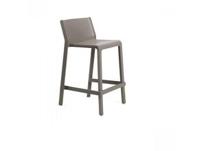 8010352353107 - Stück 2 Trill Hocker Gartenmöbel für Bar und Restaurant aus Polypropylen-Glasfaser -Taubengrau   Trill Stool Mini