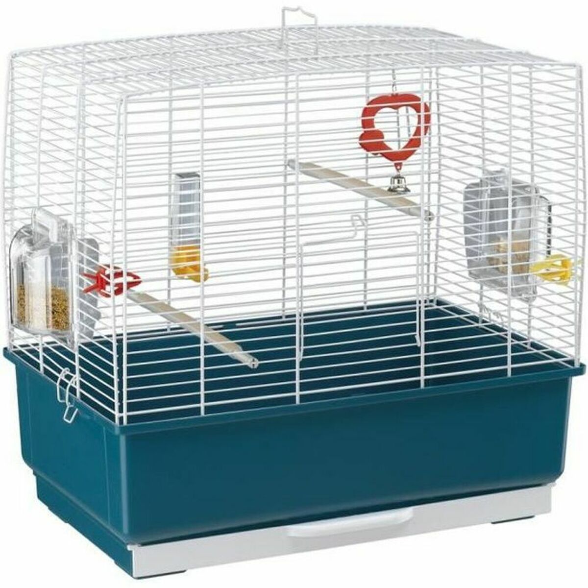 8010690045436 - Vogelkäfig Rekord 3 Blau Weiß 49 x 30 x 485 cm