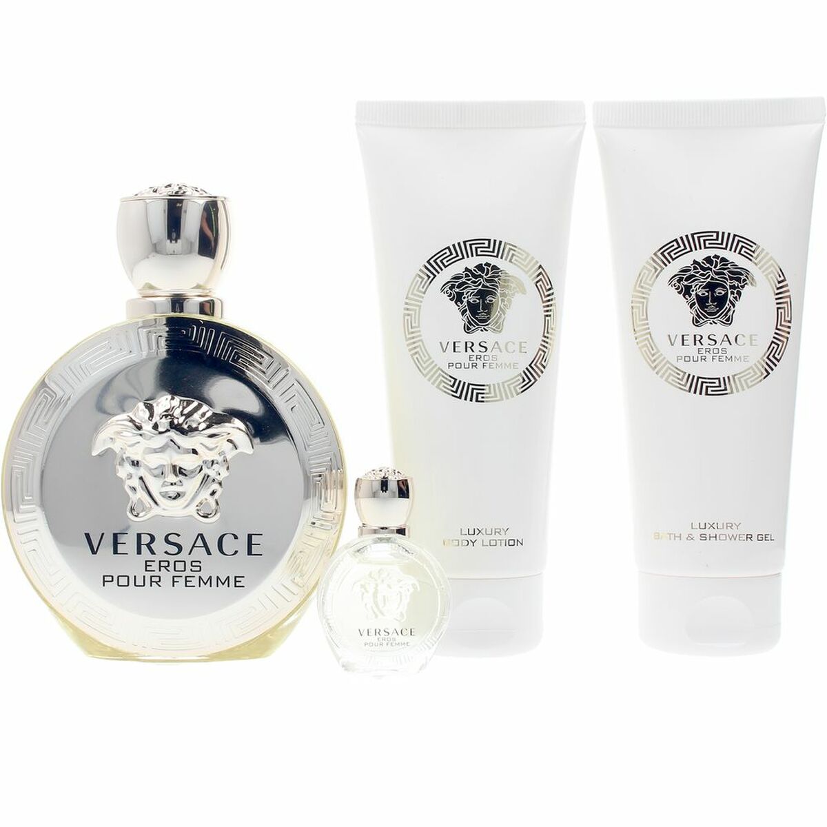 8011003899876 - Set mit Damenparfüm EROS POUR FEMME 3 Stücke 8011003899876 - Set mit Damenparfüm EROS POUR FEMME 3 Stücke