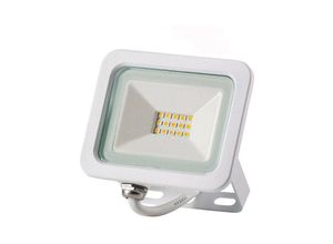 8011905976682 - Slim led Flutlicht 10W 4000K Weiß IP65 PANTH-STWH10N - Duralamp