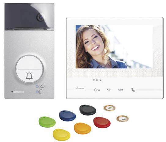 8012199663203 - Legrand Flex ONE 2-Draht Videosprechanlagen WLAN Set Classe 300 X13E mit 7 Touchscreen 105 Weitwinkel Kamera Video Speicherung Transponder Türöff