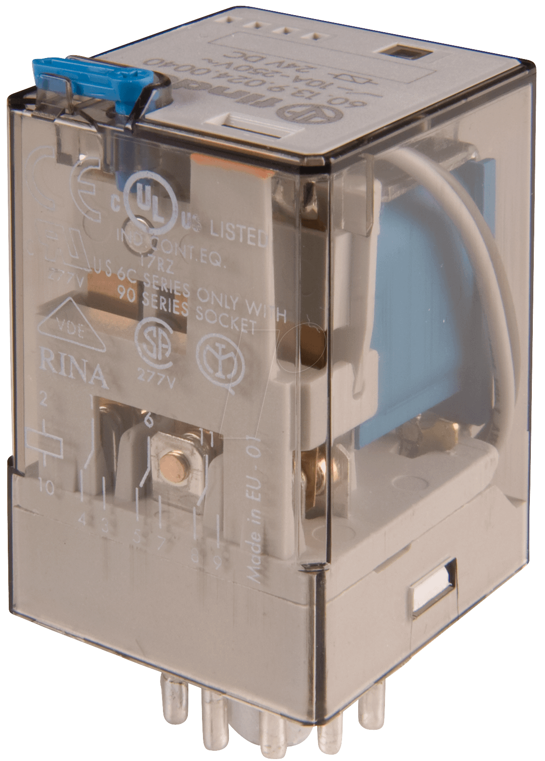 8012823049649 - Finder Industrie-Steckrelais 601382300040 3W 10A 230VAC