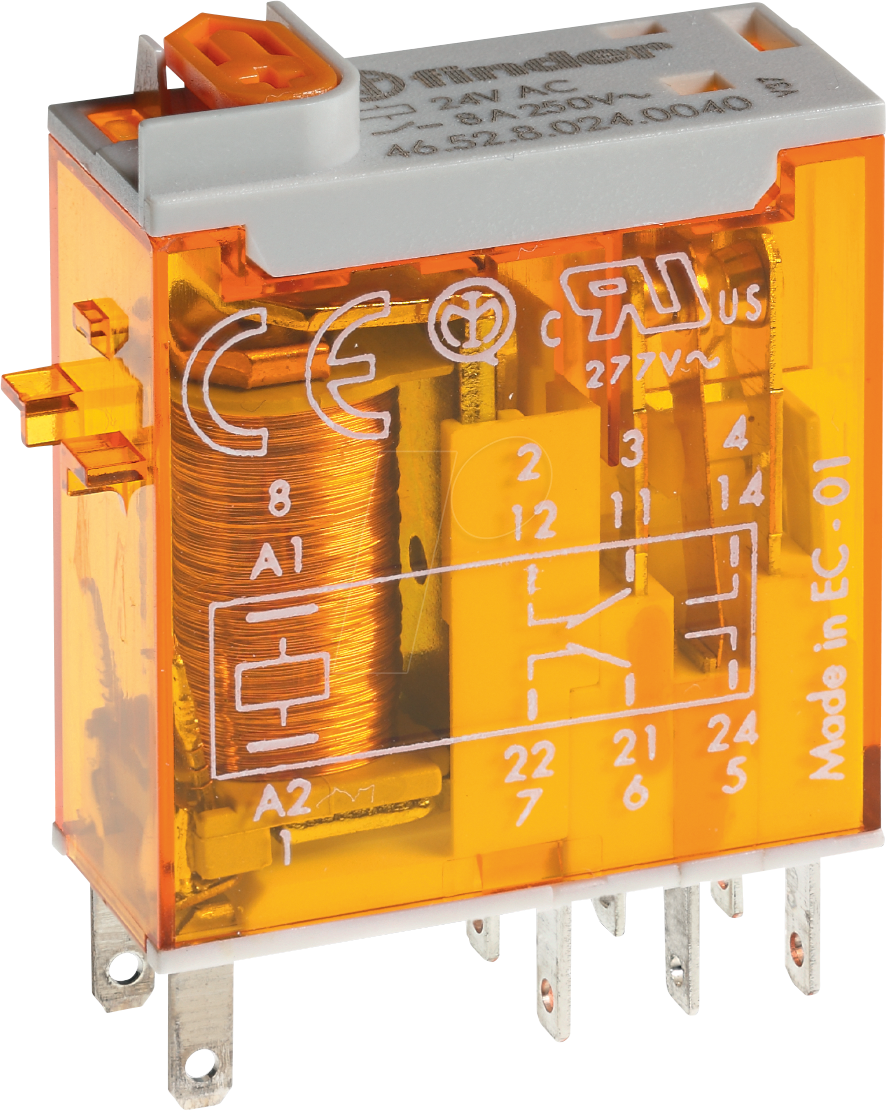 8012823315324 - FIN 4652 230V2 - Industrie-Miniatur-Relais 2 CO 8A 230 V AC