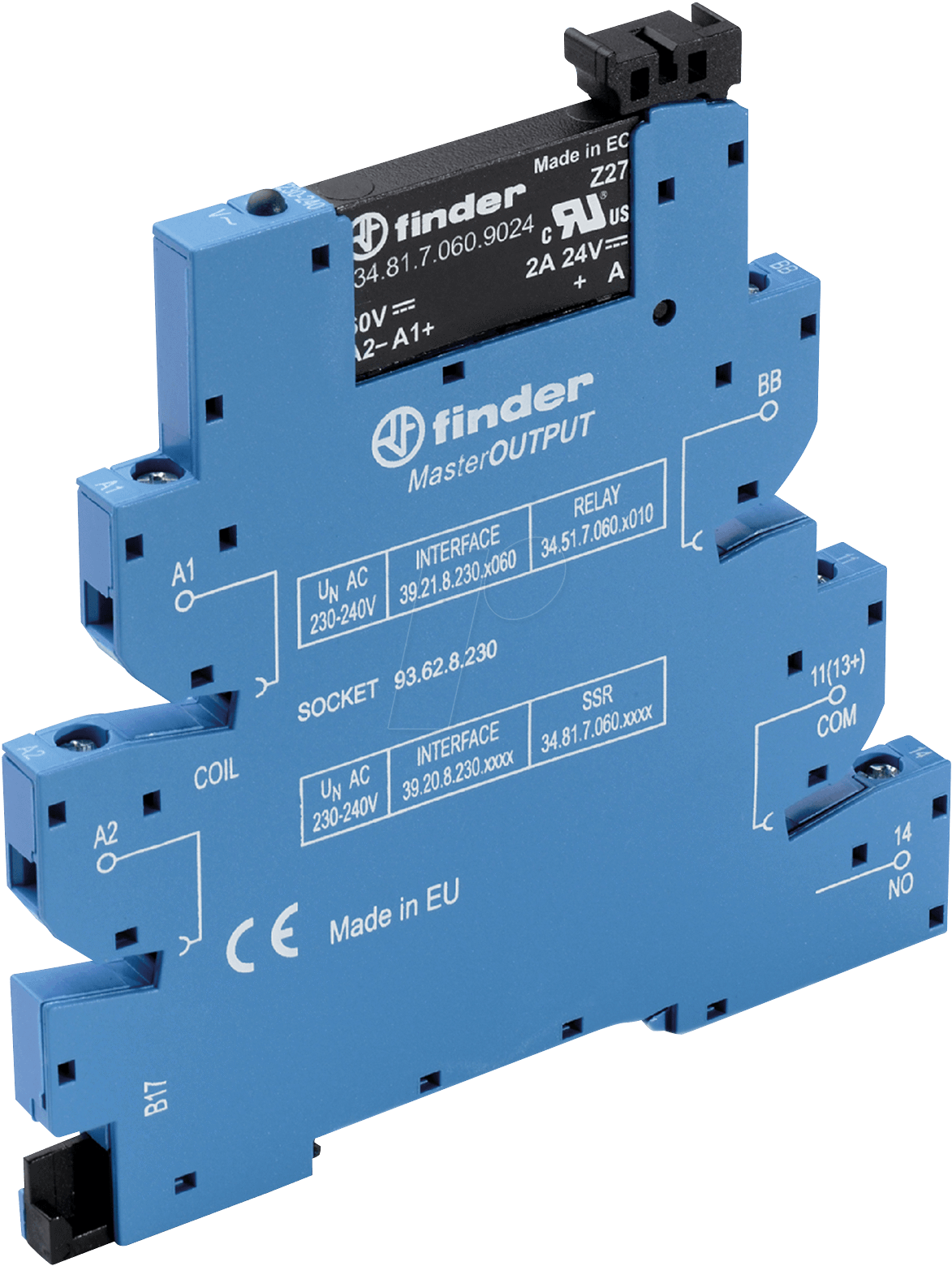 8012823367453 - FIN 3920 230230 - Koppelrelais 1 Schließer 2A 230VAC 230VAC
