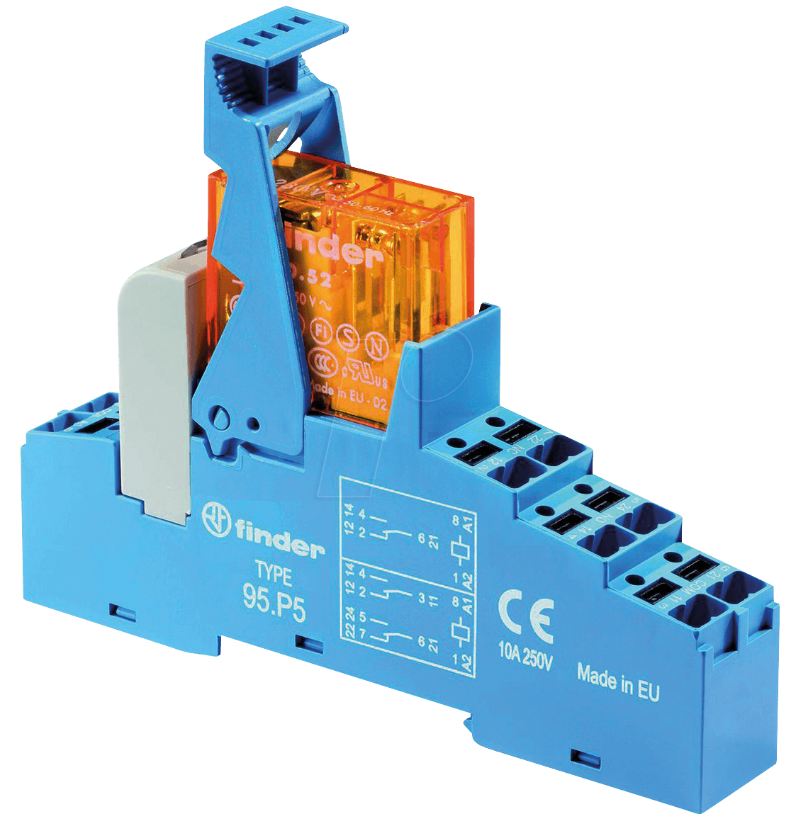 8012823403038 - FIN 48P57 24V - Koppelrelais - Push-In 2 Wechsler 24 V DC