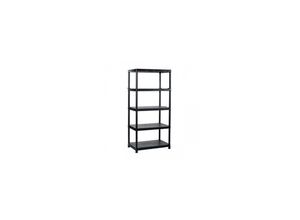 8013183011550 - KIS - Keter Plus XL 5 – Regal mit 5 gefüllten Regalen und Zubehör – 90 x 60 x 187 h