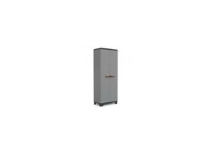 8013183115951 - - Mehrzweckschrank Stilo Grau und Schwarz 173 cm Schwarz