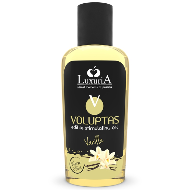 8013388002148 - - VOLUPTAS ESSBARES MASSAGEGEL MIT WRMEEFFEKT - VANILLE 100 ML