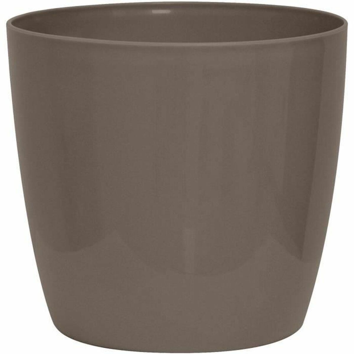 8013604103574 - Blumentopf Taupe Brillant 35 x 32 cm