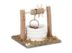 8013977616008 - Brunnen aus Holz 9 x 8 x 75 cm