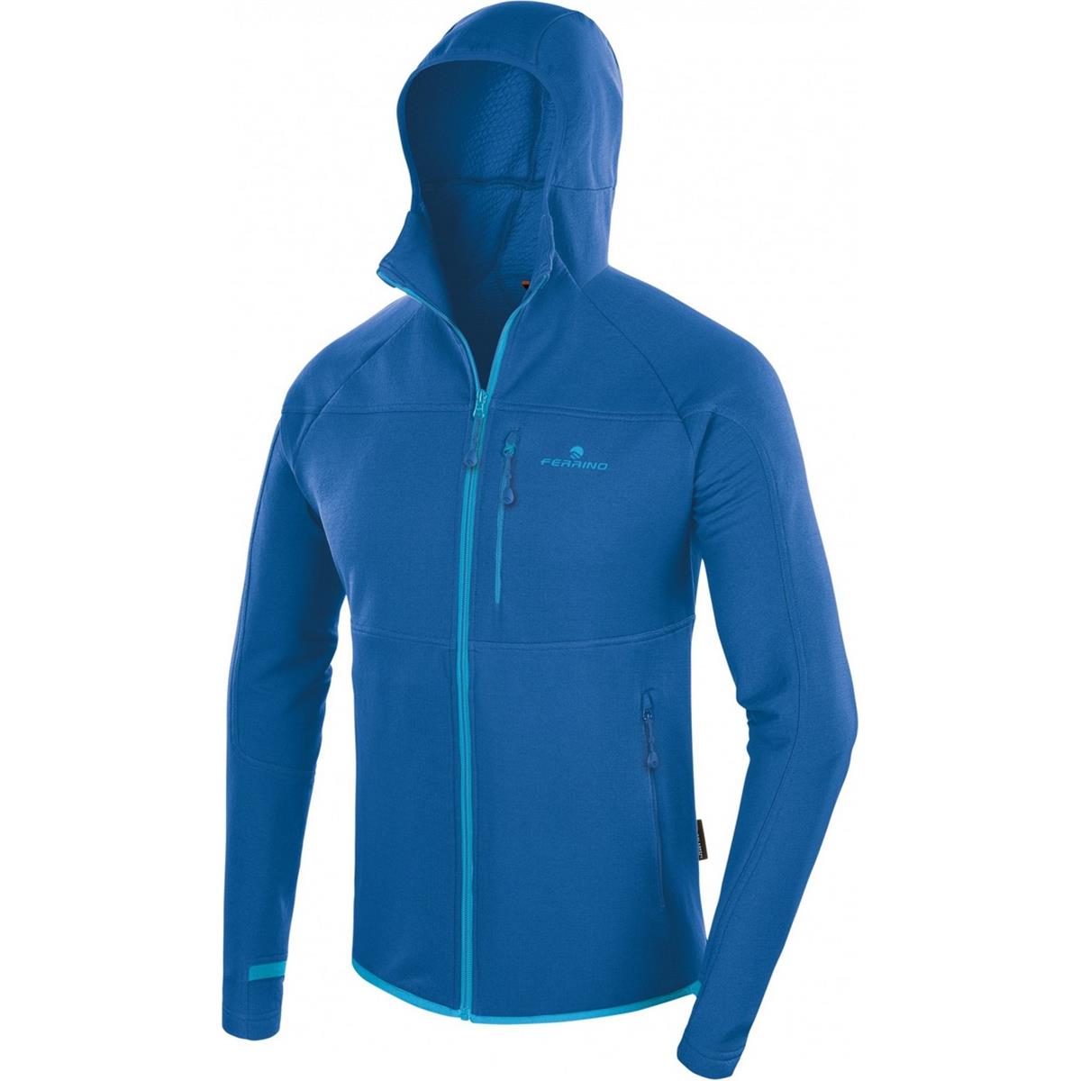 8014044001215 - Rozes Herrenjacke Polartec Power Air Blau Größe L