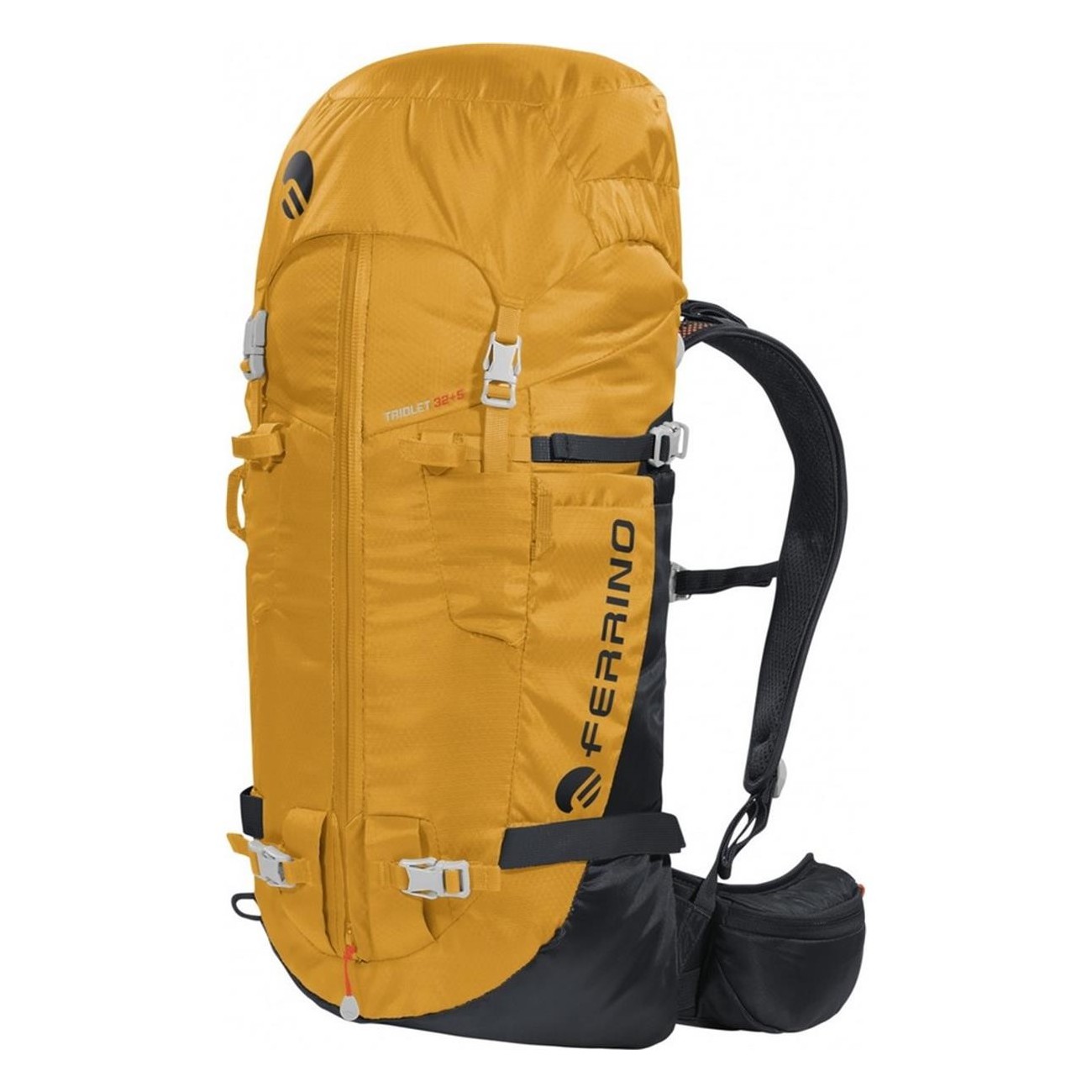 8014044002618 - Rucksack Triolet 32+5L Bergsteigen Skitouren Leicht Gelb