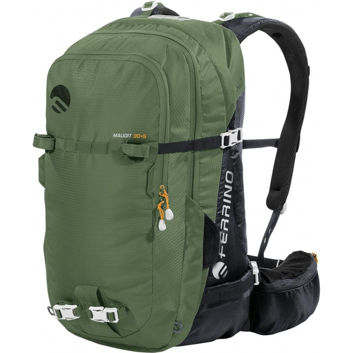 8014044002724 - Maudit Rucksack 30+5L Grün für Bergsteigen und Skitouren