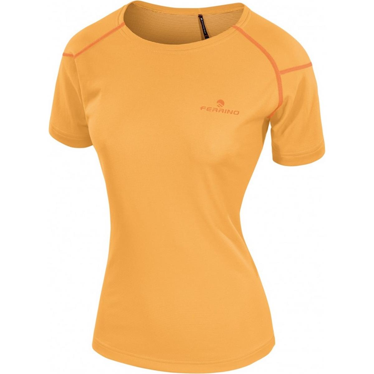 8014044002779 - Kasai Damen T-Shirt Orange XS 100% Recyceltes Polyester Geruchshemmend