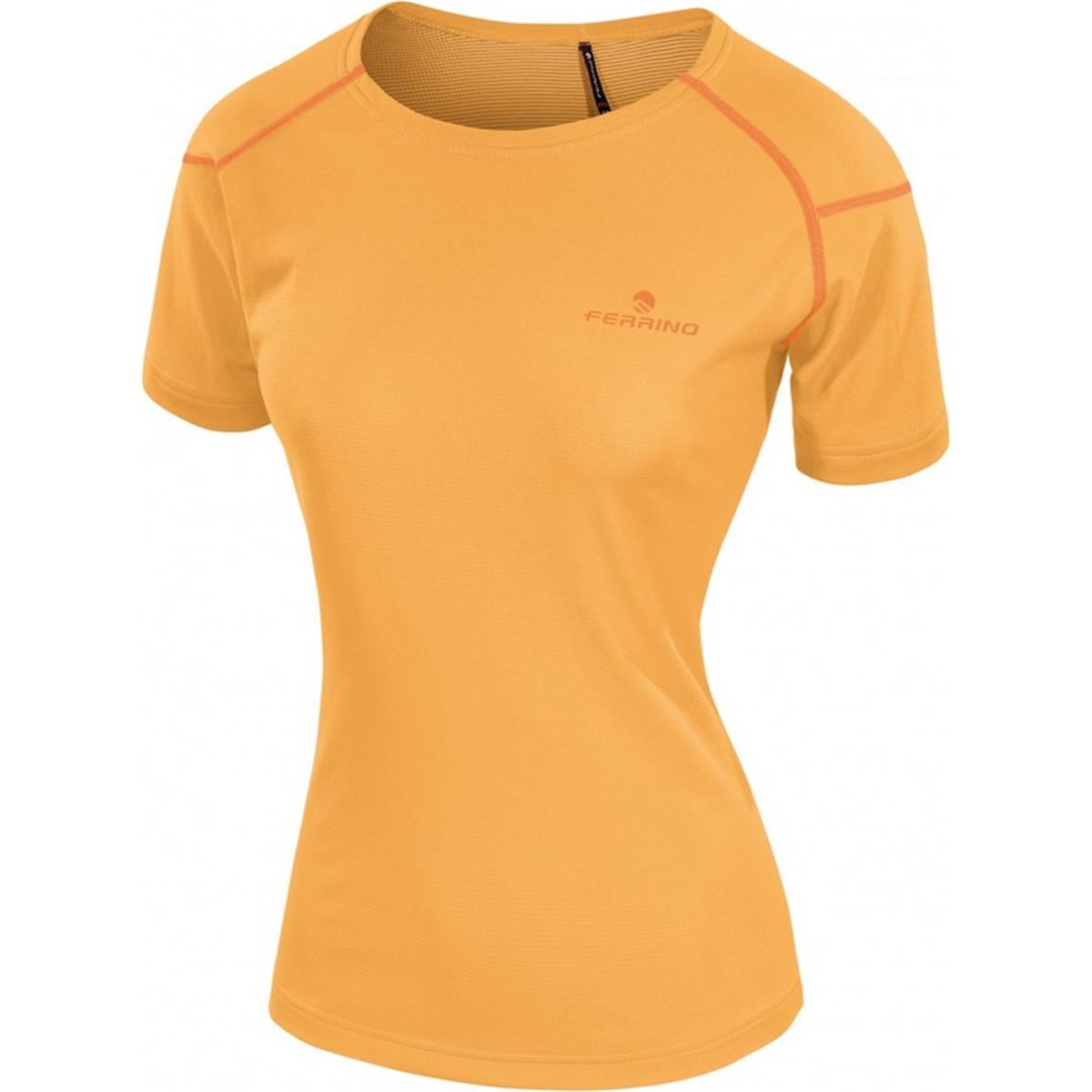 8014044002854 - Kasai T-Shirt Damen Orange S 100% Recycelt Geruchshemmend