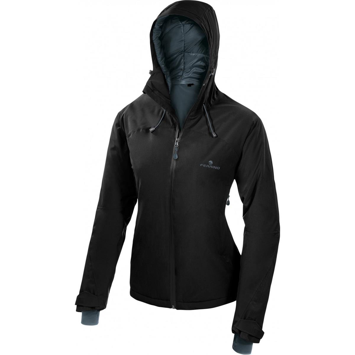 8014044012518 - Yenisei Jacke Damen XS Schwarz Wasserdicht und Atmungsaktiv