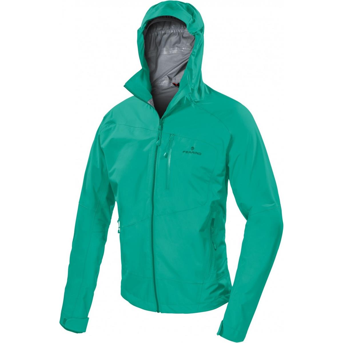 8014044012884 - Acadia Herrenjacke Jadegrün Größe L Wasserdicht und Winddicht