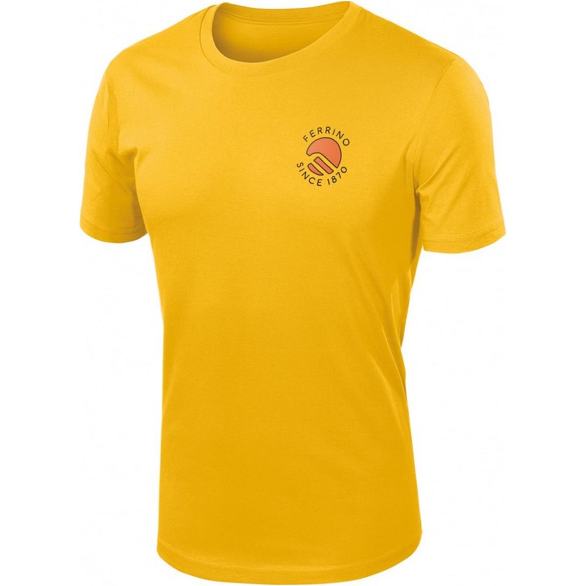 8014044013713 - Unisex T-Shirt Orange XS Bio-Baumwolle GOTS für Trekking