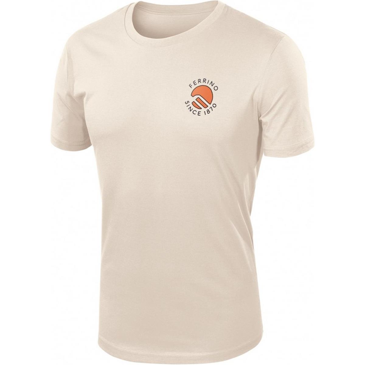 8014044014345 - Unisex T-Shirt Basecamp ecru XXXL aus GOTS Bio-Baumwolle für Trekking