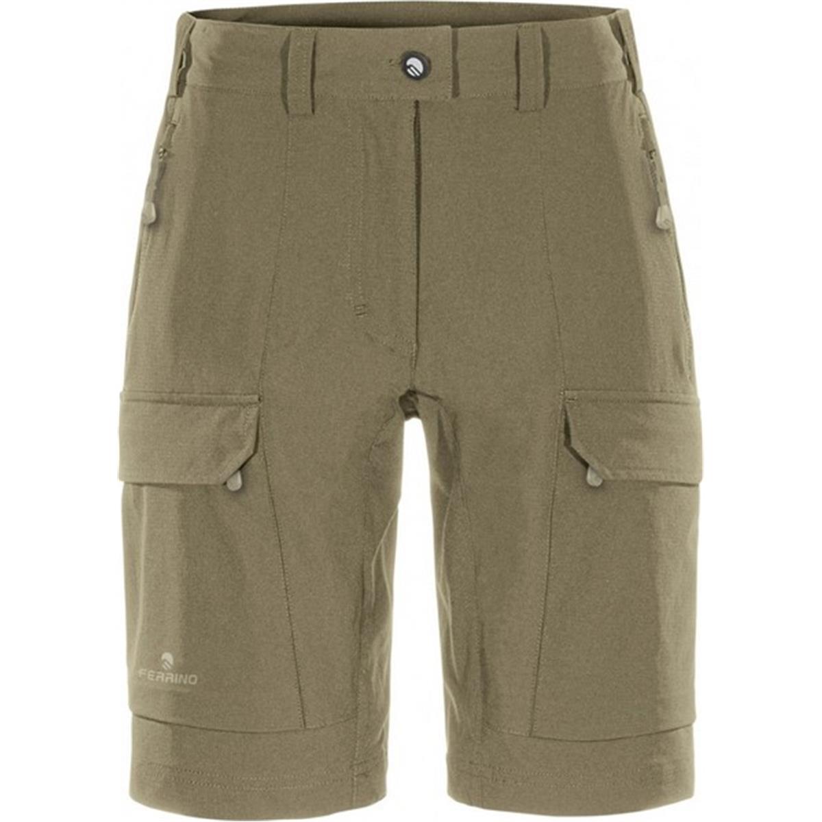 8014044021343 - Damen Shorts Dunkelgrün Trekking Größe 42 GETDRY RIPSTOP