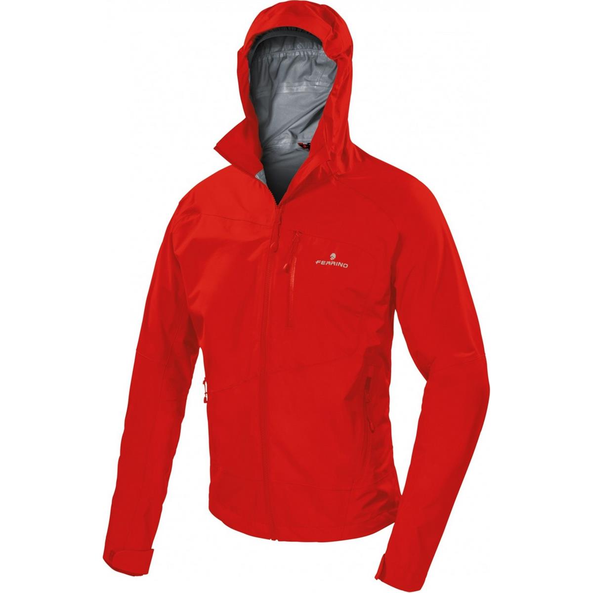 8014044037801 - Acadia Herrenjacke Rot Größe L Wasserdicht und Winddicht