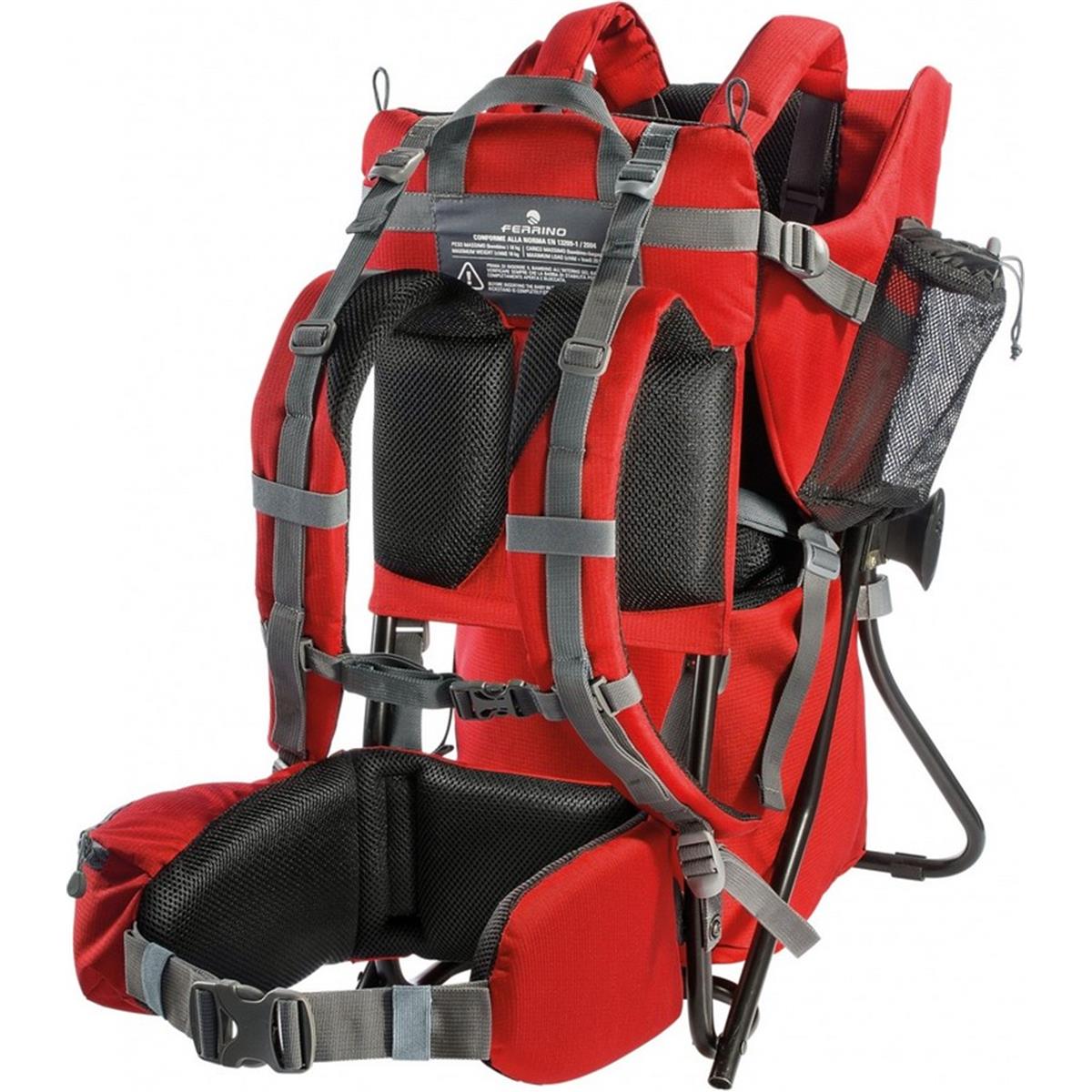 8014044872792 - Kindertrage Rucksack Caribou Rot Trekking Einheitsgröße 20kg